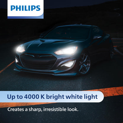 Philips Automotive Lighting 9005 Headlight Bulb, Bright White, 2 Pack, Fits High Beam/Low Beam/Fog