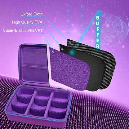 XANAD Card Game Case Fits 3000+ Cards, Fits for Baseball Sports playing card/UNO/playing card Against Humanity Card Game and All Other Card Games Expansions (Purple)