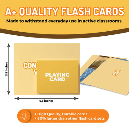 150 Noun Food and Animal Flash Cards Set, Montessori Educational Games, Vocabulary Builder Picture Cards for Speech Therapy, ESL, Occupational Therapy, Autism, Dementia and SLP Learning Materials