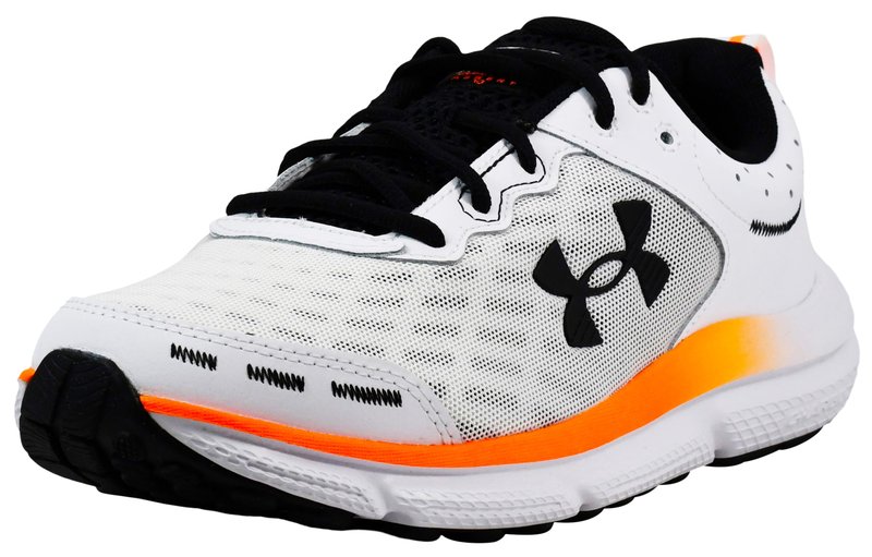 Under Armour Men's Charged Assert 10, (101) White/White/Black, 11, US