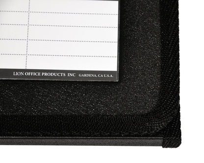 Lion Flip-N-Tell Display Book-N-Easel, Letter, 20 Double Sided Pocket, Horizontal, 1 Easel Display Book (39008-H)