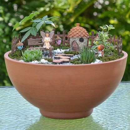 Adoring Acorns Fairy Garden Kit - 11 Piece