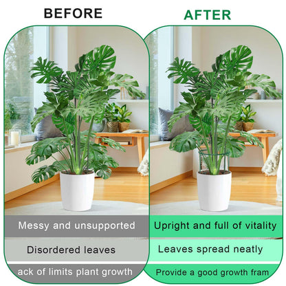 HiGift 3 Pack Peony Cages Support Stakes Ring for Garden, Round Plant Support for Outdoor (10" W x 17" H), Indoor Plant Cages Hoops Plant Rings for Tomatoes,Rose,Astilbes,Vine Indoor Potted Plants