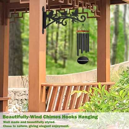KEHOUXRE 2 Pack Hanging Plant Hanger Outdoor 9-in Hanging Basket Wall Hooks - Heavy Duty Metal Plant Bracket Hook for Flower Baskets,Bird Feeder,Lantern