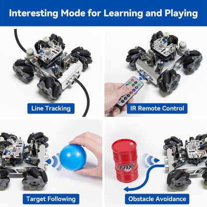 SunFounder Smart Robot Car Kit Compatible with Arduino UNO R3, FPV, ESP32 CAM, APP Romote Control, Educational Robotic Kit for Adults
