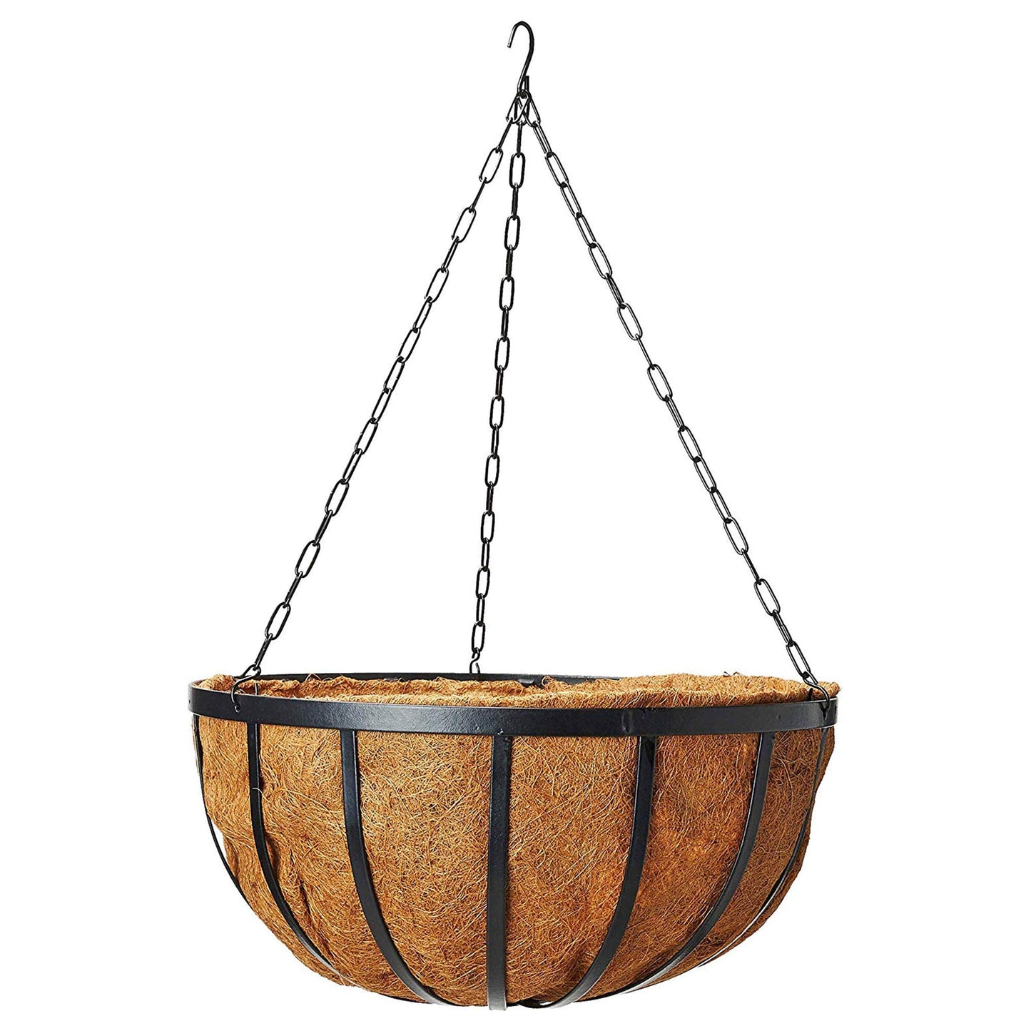 Arcadia Garden Products 1592 Solstice Series Coconut Hanging Basket 16-Inch
