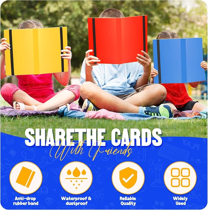 Card Binder 9-Pockets, Trading Card Binder,20 Pages, 360 Card Capacity Collection Binder, Card Folder for MTG, TCG, Game Cards & Sports Cards（Yellow）