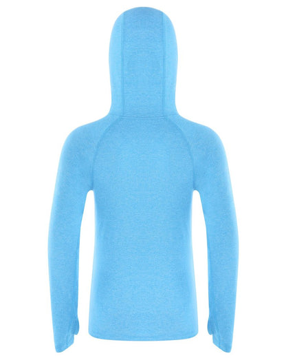 Roadbox Boys Rash Guard Hooded Fishing Shirt, Kids UPF 50+ Long Sleeve Sun Hoodie, Youth UV Protection Beach Swim Shirts