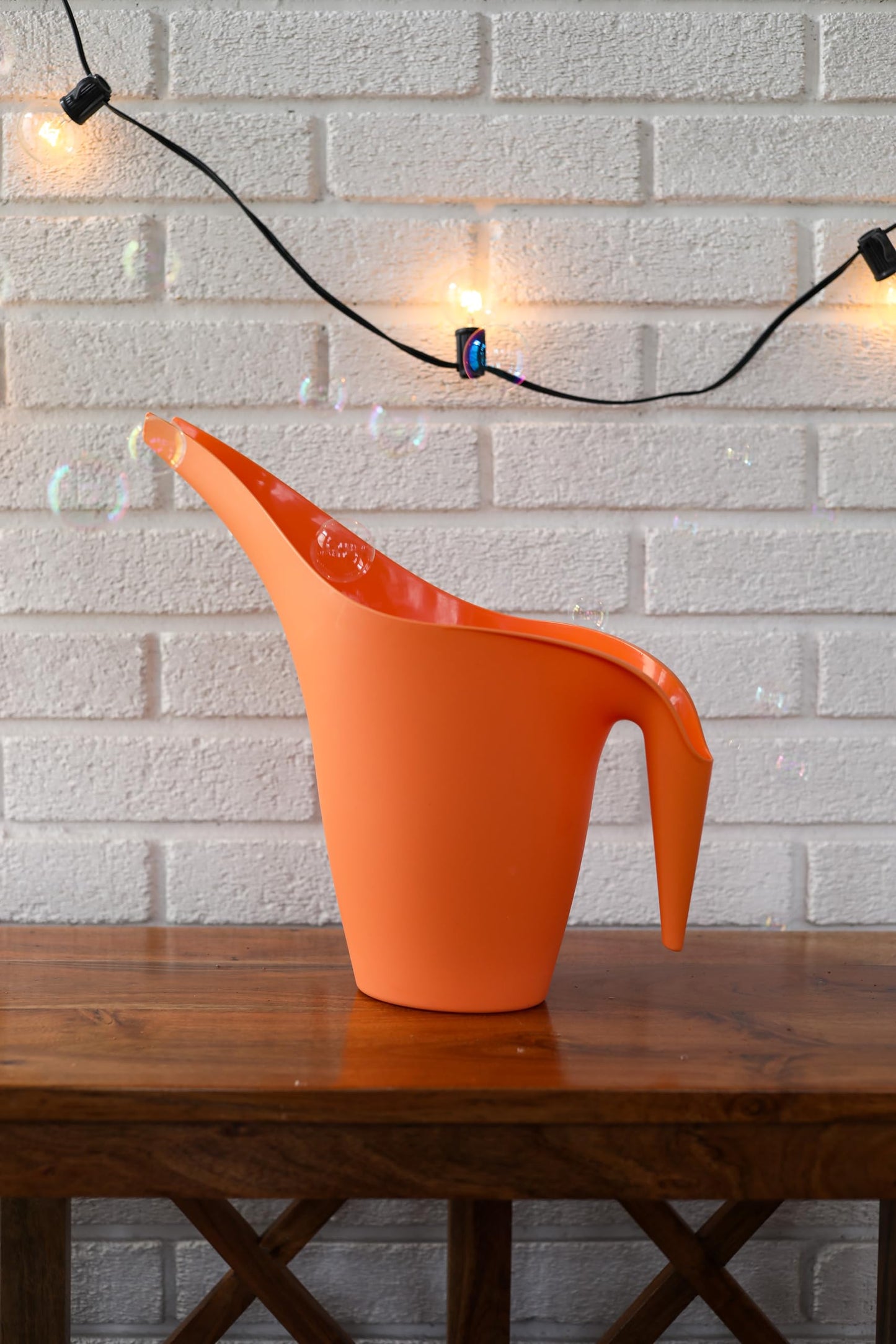 The HC Companies 1/2 Gallon Essential Watering Can for Indoor Outdoor Plants, Apricot (Pack of 2)