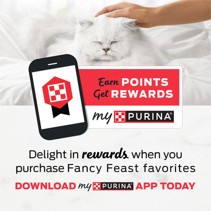 Purina Fancy Feast Senior Wet Cat Food 7 Years Plus Chicken Feast in Gravy Minced - (Pack of 24) 3 oz. Cans