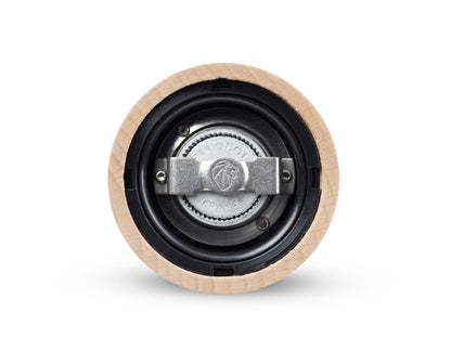 PEUGEOT - Paris u'Select 18 cm- 7 in. Pepper and Salt Mill Set - 6 Predefined Grind Settings - Powdered Salt Innovation, Zirlion Mechanism - PEFC-Certified Wood - Made in France - Natural Finish