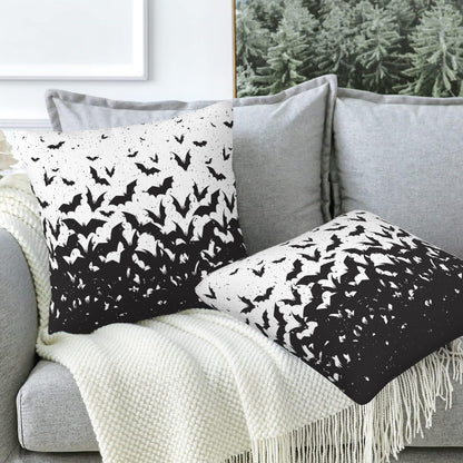 Naqiuli Throw Pillow Covers Small Scattered Flower Pillow Covers 16x16 Inch Set of 2 Throw Pillows Decorative Pillow Cases Cushion Covers for Bedroom Livingroom Sofa Farm House