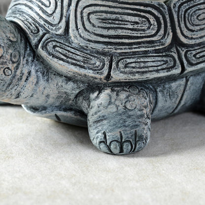 Turtle Planter Sea Turtle Succulent Pots with Drainage Hole, Resin Plant Pots for Succulents Home Office Desktop Decorations,Small Flower Pots for Outdoor Garden Decor,Turtle Gifts for Women (Gray B)