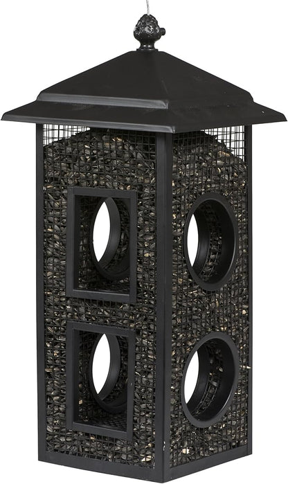 Perky-Pet Fly-Thru Wild Bird Feeder - 2 lb Capacity for Black-Oil Sunflower Seeds - Wild Bird Feeder for Outdoors - Outdoor Decor - B00303
