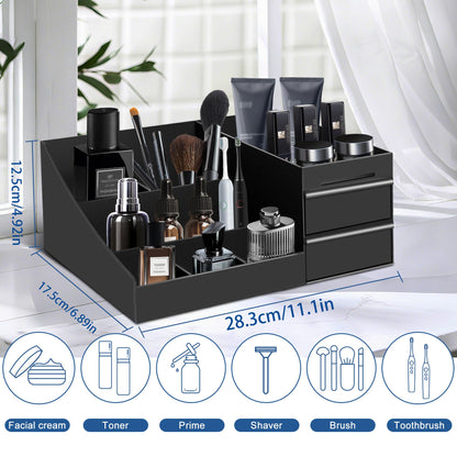 Novalunae Mens Cologne Organizer,Mens Bathroom Organizer,Cologne Organizer for Men,Perfume Organizer,Cologne Stand,Cologne Shelf,Perfume Stand,Bathroom Countertop Storage,Easter Gifts for Men
