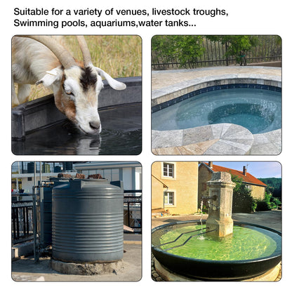 1" Float Valve, Automatic Water Filling, Maintaining Constant Water Level | Automatic Water Shut Off Valve | Water Tank Float Valve Can Be Used in Livestock Troughs, Reservoirs, Fountains, Etc.