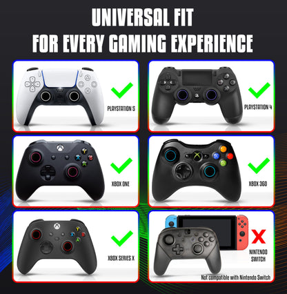 MatoSan® 20 Controller Grip Thumbstick Accessories Silicone Caps | Compatible for PS4, PS5 Controller Thump Grips Protection - Enhanced Precision PS5 Thumpstick Grips
