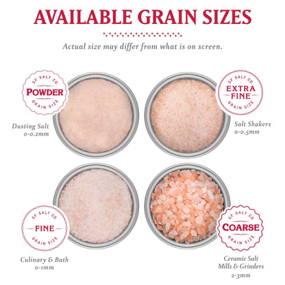 Sherpa Pink Himalayan Salt – Extra-Fine Grain, 5 lbs. | All-Natural, Gluten-Free, No Additives | Perfect for Everyday Cooking & Recipes