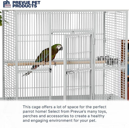 Prevue Pet Products Wrought Iron Select Bird Cage Pewter Hammertone 3154W