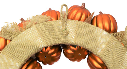 Tree Buddees Jack-O-Lantern Pumpkin Halloween Wreath Decoration