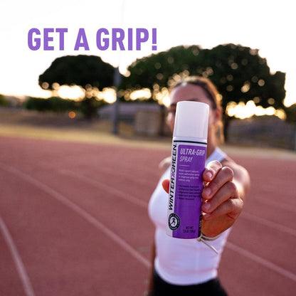 Wintergreen Ultra Grip 3.5 Fl Oz Aerosol Grip Spray - Improves Ball Handling, Football Catches, Aerial Silk, Strip Pole Grip, Racquet Grip, Tape Adhesion, Non-Slip for Sweaty Hands, Natural Rosin