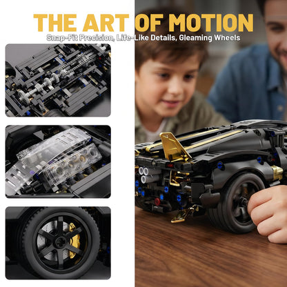 AoreSpty Remote Control Car DIY Kit, STEM Toys for 12 Year Old Boy Gifts, RC Cars for Adults with App Control, Educational Science Kits for Kids Age 12-14