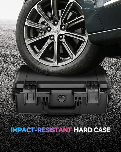 Card Cases for Sports Trading Graded Cards Storage Box Holder Organizer | with Spring Buckles Waterproof Hard Case Organizer for Baseball Slab BCW MTG TCG Zion Top Loader Rigid Magnetic Card Sleeve