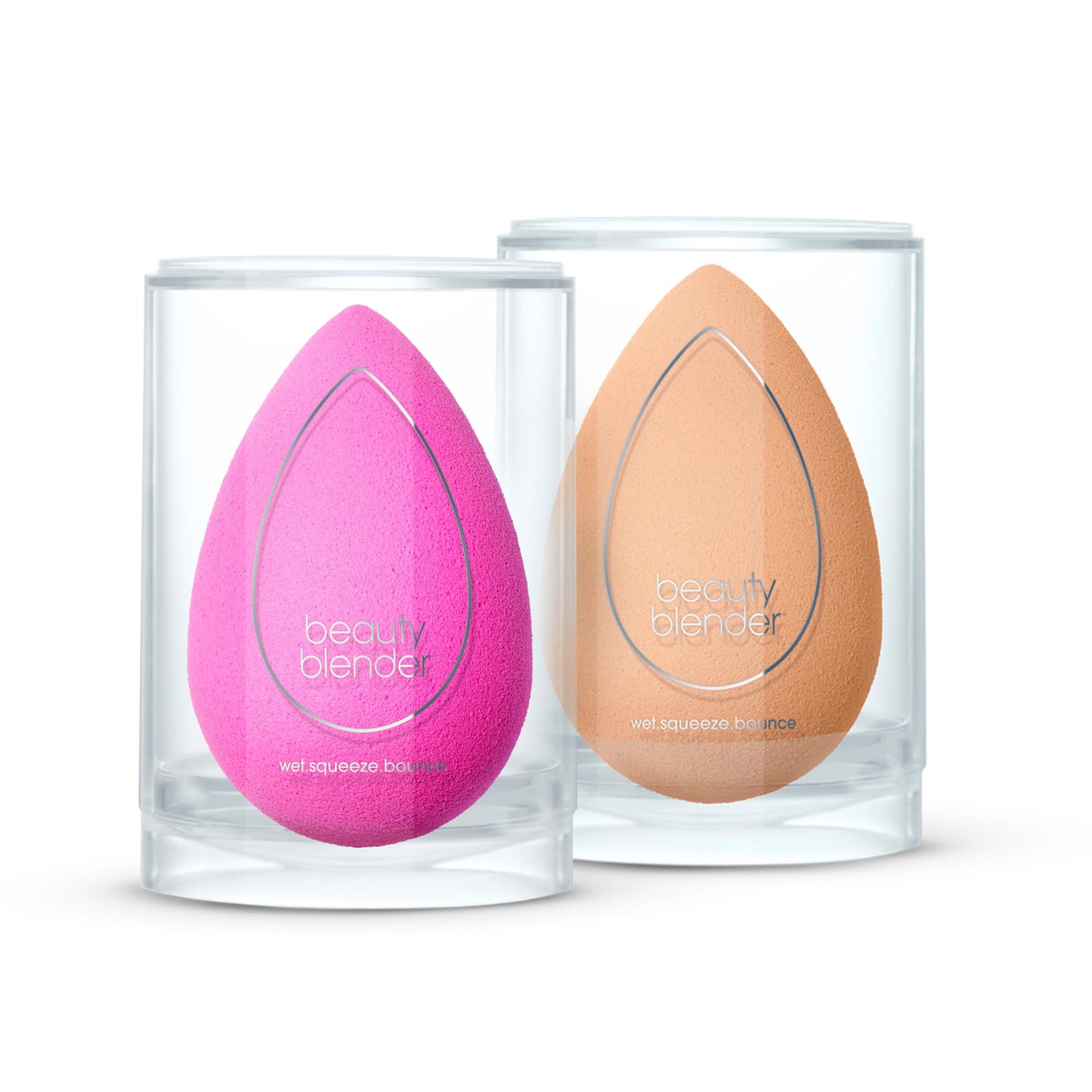 Beautyblender® | Original Pink Beauty Blender Makeup Sponge, Super-Soft Foam Easily Blends Foundations, Powders & Creams, Made in USA, Reusable, Washable, Streak Free Application, Vegan, Cruelty Free