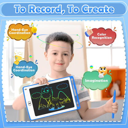 LCD Writing Tablet for Kids, 8.5 Inch Colorful Doodle Board Drawing Tablet, Educational Learning Toys Birthday Gifts for Boys Girls Age 3 4 5 6 7 8 (24 Pack)