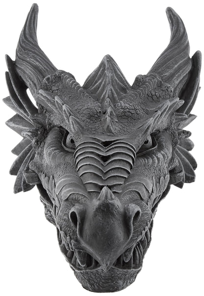 Design Toscano Stryker the Smoking Dragon Sculptural Incense Box