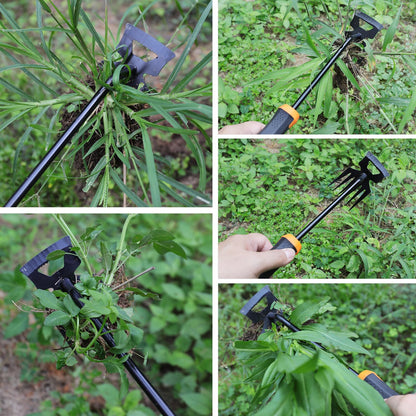Darligame Weed Remover Tool,Portable Garden Weeder Tool,Gardening Weeding Tools,Manganese Steel Weeding Tools,for Hand Weeder for Vegetable Gardening Backyard Farm Planting & Uprooting Weeding Tool