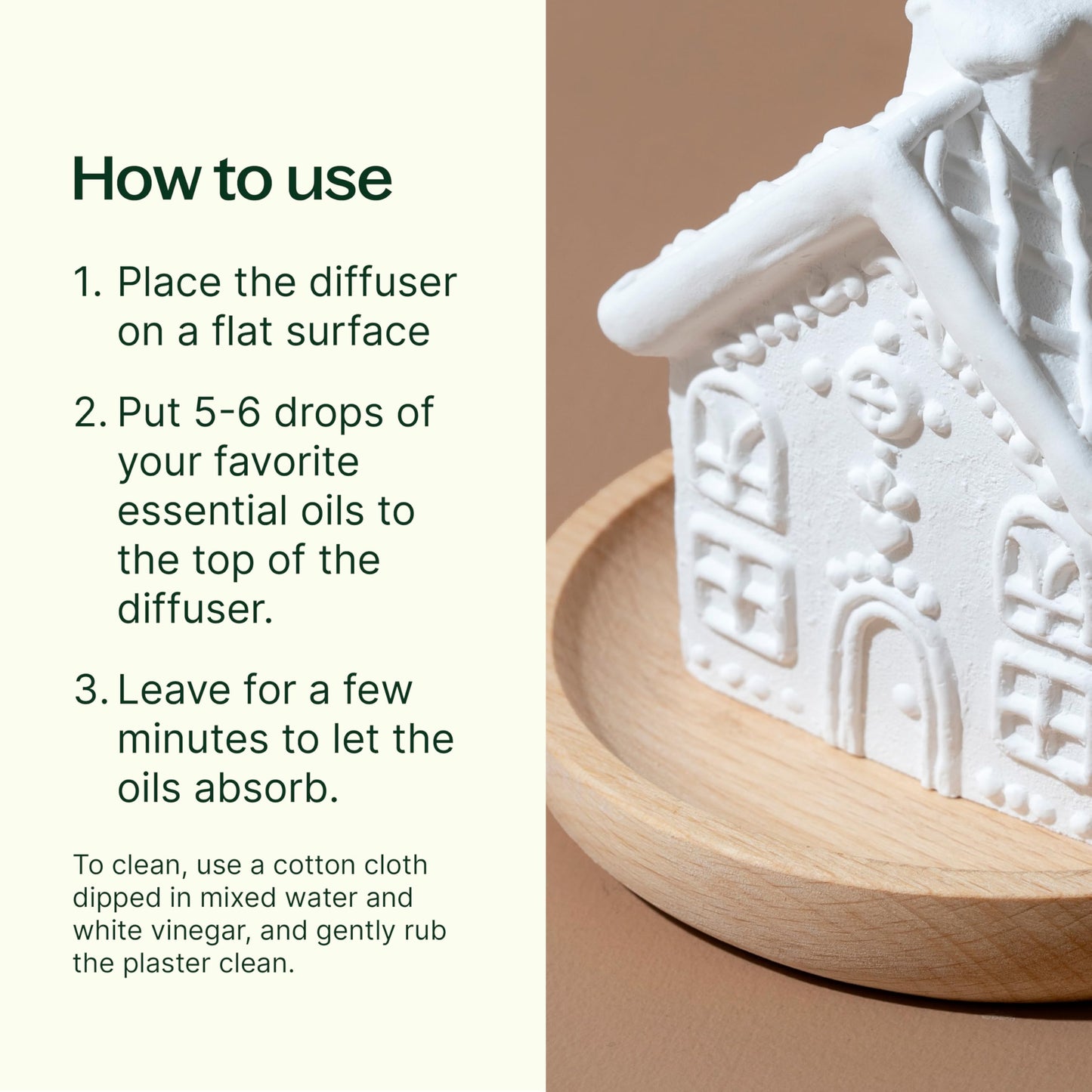 Plant Therapy Passive Lotus Flower Aromatherapy Diffuser - A Chic and Natural Home, Office, and Travel Essential Oil Diffuser