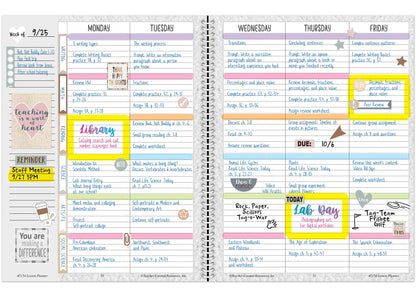 Teacher Created Resources Everyone is Welcome Lesson Planner (TCR7154)