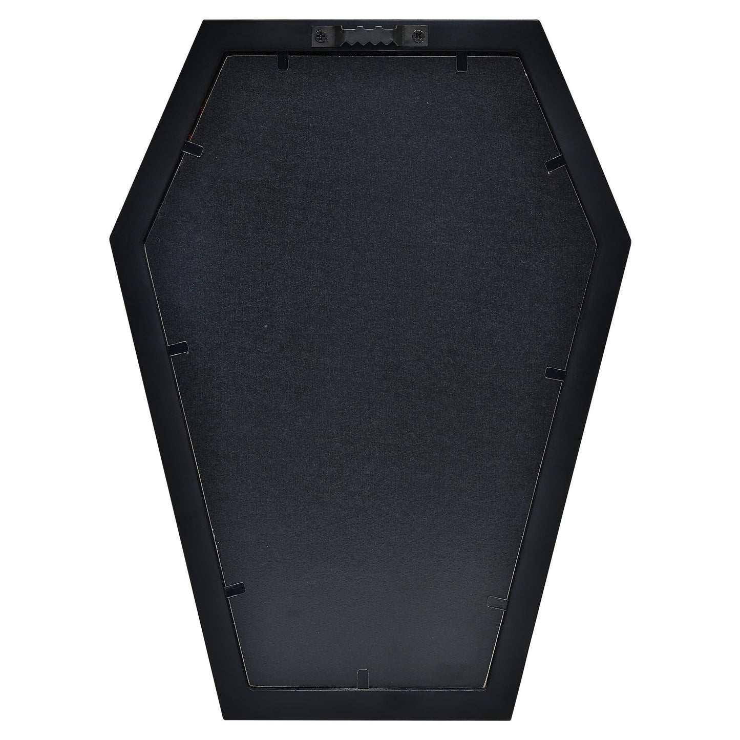 Coffin Letter Board - 354 Characters Spooky Halloween Characters with Wooden Stand and Canvas Bag - 10x7 Inches Small Size - Felt Message Board for Home Office Halloween Supplies & Decor (Black)