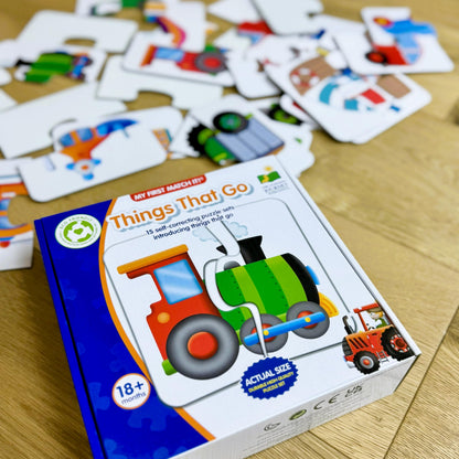 The Learning Journey: My First Match It - Things That Go - 15 Self-Correcting Vehicle Matching Puzzles