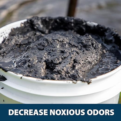 Airmax MuckAway Natural Beneficial Bacteria for Outdoor Ponds & Lakes, Muck, Sludge & Noxious Odor Solution, Easy to use Enzyme Tablets, Cleaner Beach & Shoreline, Fish, Pet & Wildlife Safe, 8 Scoops