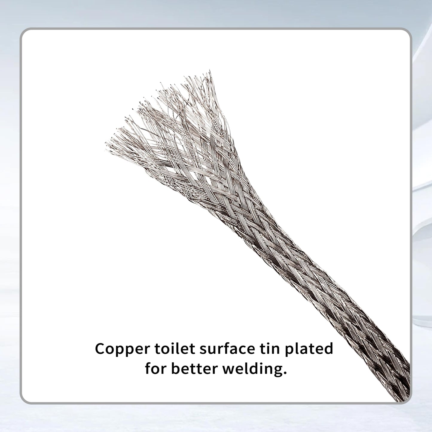 Tin-Plated Copper Reinforcing Strip for Stained Glass – 3.9mm (5/32”) Wide, 9.2m (30.18 ft) Long, Strong & Easy Soldering, Ideal for Large Stained Glass Projects