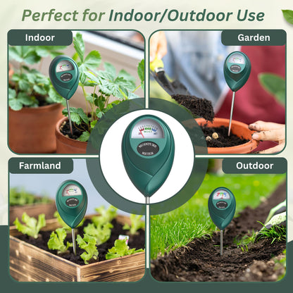 Garden Rituals - Soil Moisture Meter for Indoor Plants, Accurate Plant Soil Moisture Meter with Precision Sensors, Easy to Use, Compact and Ergonomic Design, The Ultimate Water Measurer for Plants