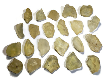 1pc Libyan Desert Glass Gold Tektite 4.26-6.5 Grams Extremely Rare A-Grade Translucent Natural Specimen Found in Only One Location in the World