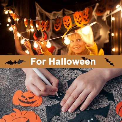 Silunkia 100 Sheets Orange Cardstock 8.5 x 11 Halloween Paper, 75lb Heavyweight Pumpkin Paper Card Stock for Cards Making, Greeting Card, Crafting, Invitations