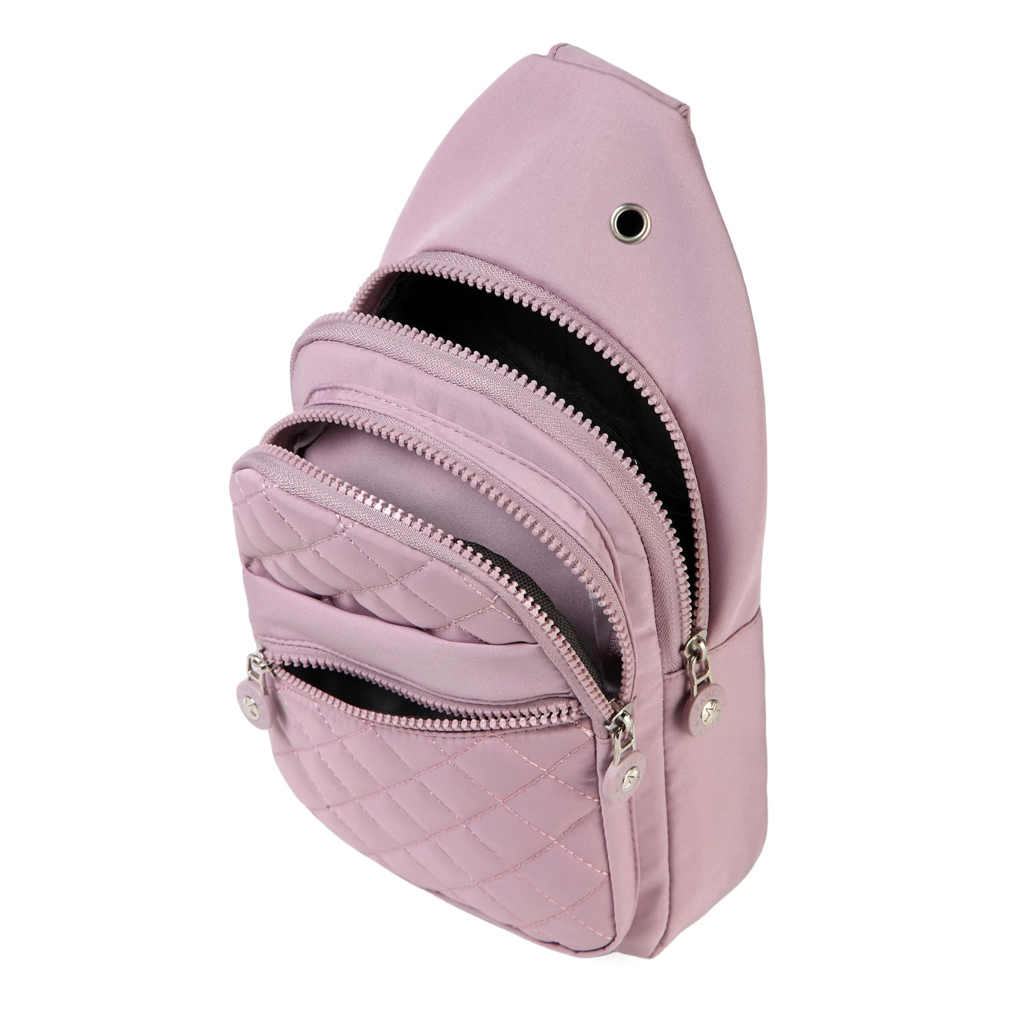 Crossbody Sling Bag Small Sling Backpack, Cross Body Bag Chest Bag for Women Men Travel Hiking Daypack