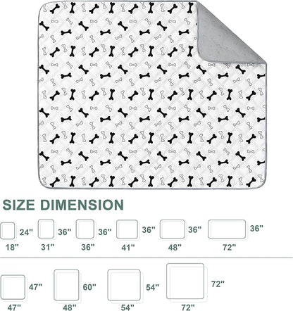 Eterish Reusable Washable Pee Pads for Dogs Large/Extra Large 36'' x 41'' 2 Pack, Absorbent Pet Puppy Dog Training Pads Non-Slip, Waterproof Whelping Potty Pads for Dogs Leak-Proof