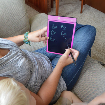 Boogie Board Basics Reusable Writing Pad - Digital Drawing Tablet, LCD Writing Pad with Instant Erase, Includes Stylus Pen