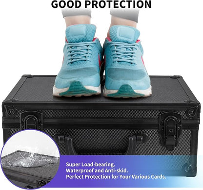 HZGXQN Toploader Storage Box for 3" x 4" 35pt Rigid Card, Top Loader Card Storage Hard Case, Sports Card Storage Boxes for Trading Cards, Top Loaders Holder (Holds 600+ Toploaders)