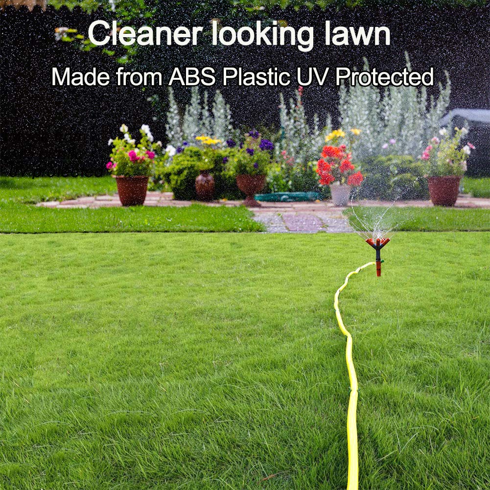 Garden Hose Holder Stake Set of 36 - Durable Plastic fits 3/4 inch Hose Guides for Lawn,Yard & Plant Care, Soaker Hose Support, Kink-Free Watering (Fits 3/4” Hoses)