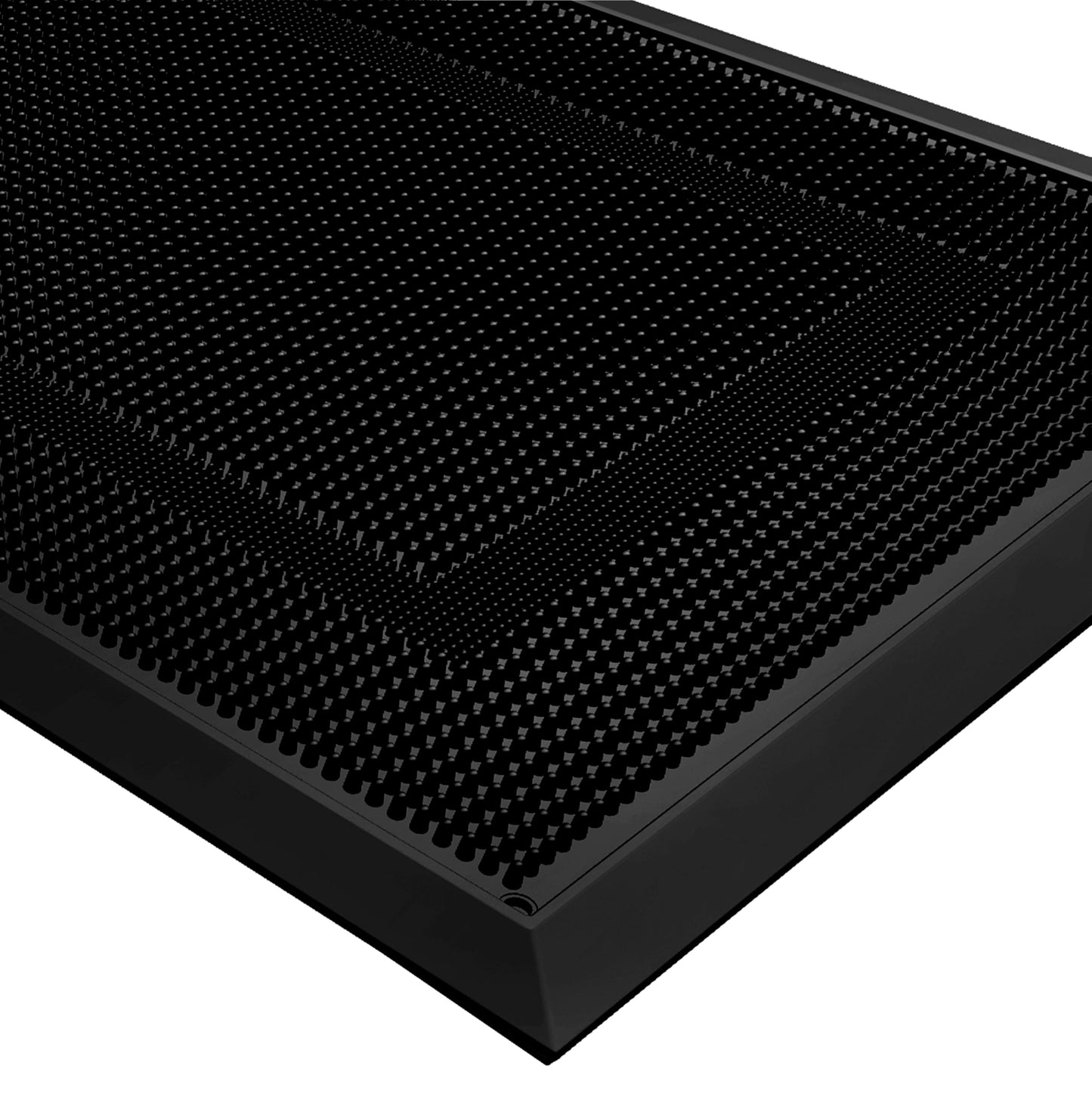 BEHERO Front Door Mat Outside Entrance, 36" x 17" Heavy Duty Rubber Outdoor Mats Enlarged for Entryway, Welcome Matt Outdoor, Dirt Trapping Waterproof