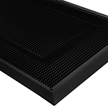 BEHERO Front Door Mat Outside Entrance, 36" x 17" Heavy Duty Rubber Outdoor Mats Enlarged for Entryway, Welcome Matt Outdoor, Dirt Trapping Waterproof