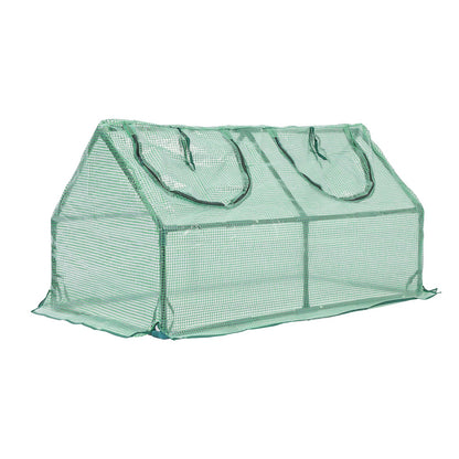BPS 6x3x3 FT 3-in-1 Mini Greenhouse Kit, Small Greenhouse with Triple-Layer Window for All-Season Vegetable and Plant Growing