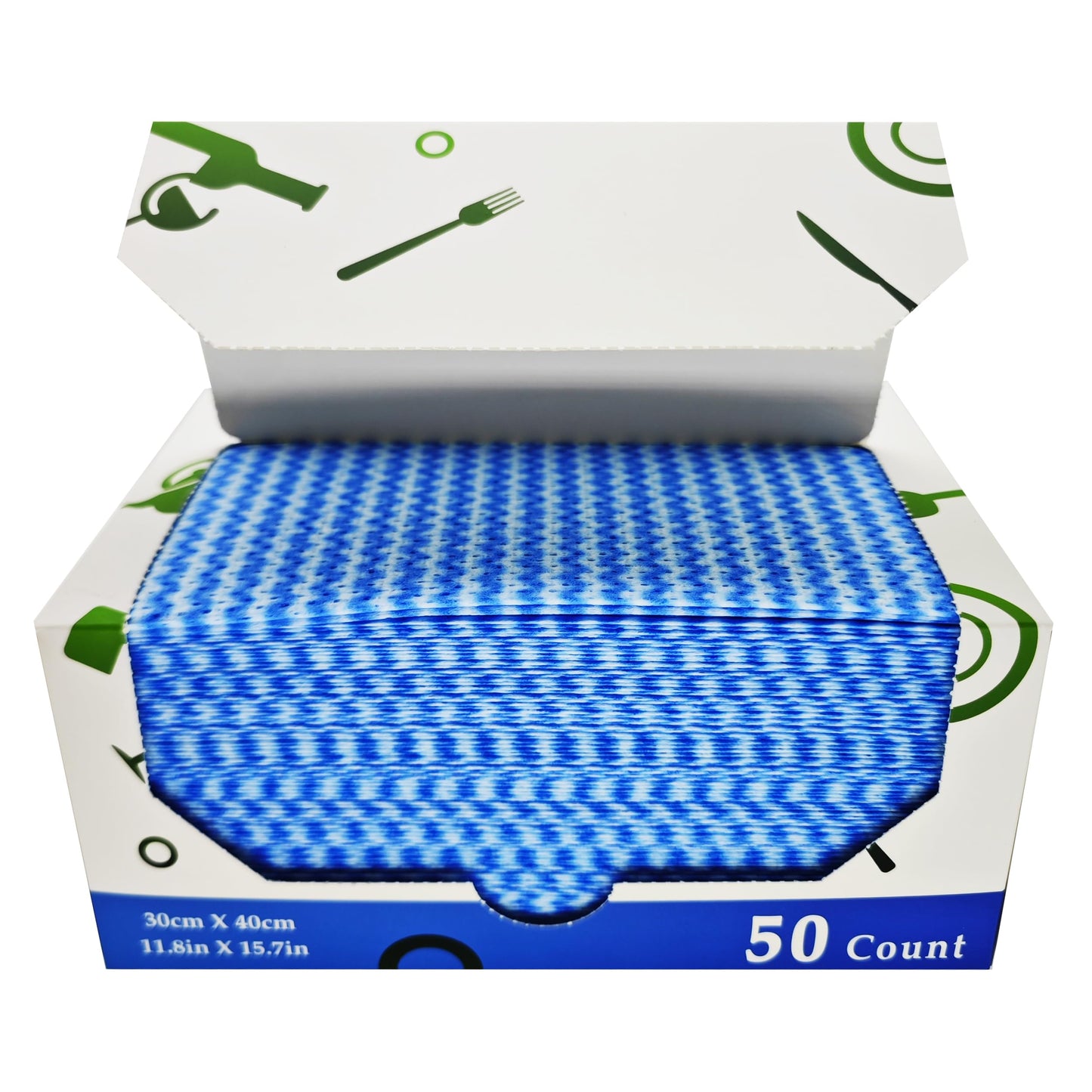 Atitifope Reusable Cleaning Cloths,50 Count,Thickened Heavy Duty Wipes for Kitchen,Bathroom,Car-Multi-Purpose Cleaning Towels