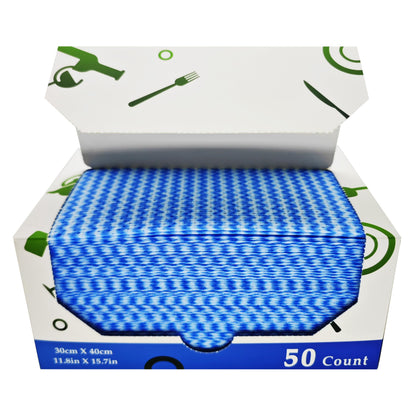 Atitifope Reusable Cleaning Cloths,50 Count,Thickened Heavy Duty Wipes for Kitchen,Bathroom,Car-Multi-Purpose Cleaning Towels